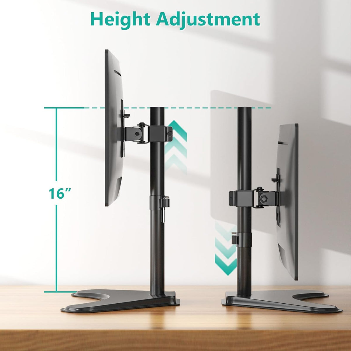 Freestanding Vesa Monitor Stand for 13-32 Inch Screens, up to 22 Lbs